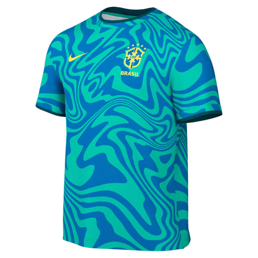 BRAZIL PRE MATCH BLUE ADULT